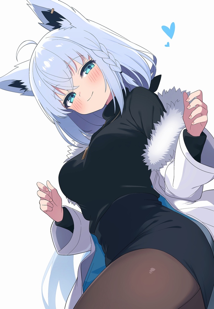 Fubuki , Anime Art, Hololive, Virtual YouTuber, Shirakami Fubuki
