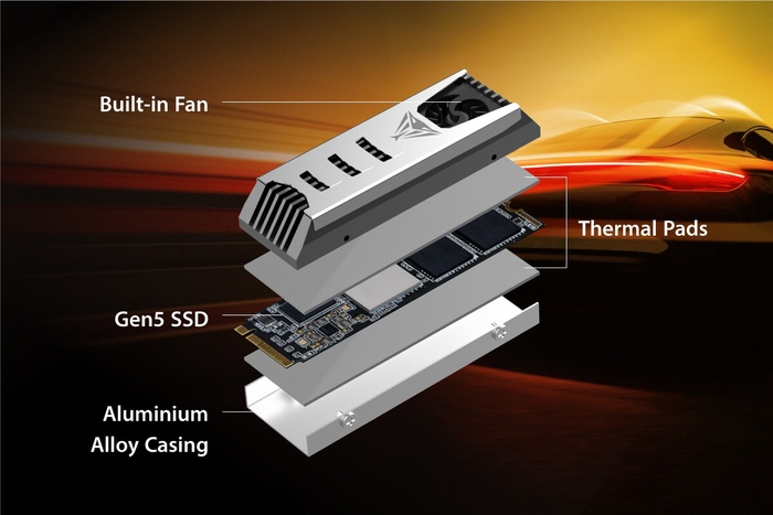   M2 SSD Viper PV533  Patriot  PCIE 5.0 x4  , , ,  ,  ,  , SSD, , M2, 