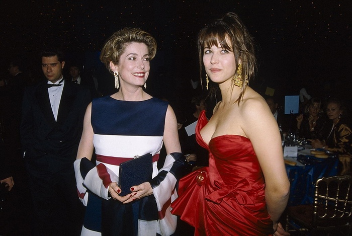 С Катрин Денёв