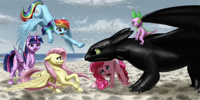    My Little Pony, Pinkie Pie, Fluttershy, Twilight Sparkle, Rainbow Dash, Spike, ,   
