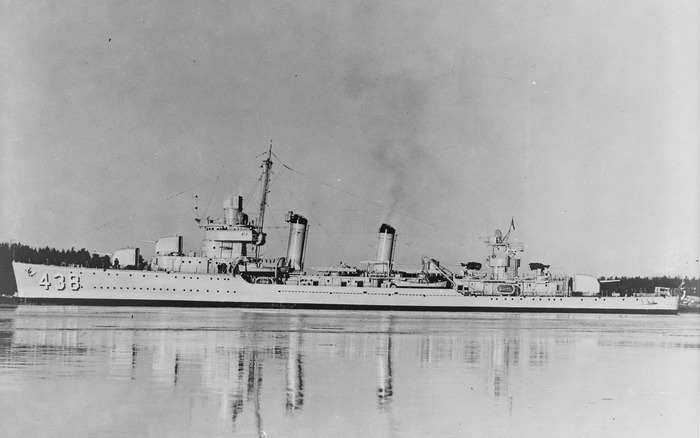 Американский эсминец USS Ludlow DD-438