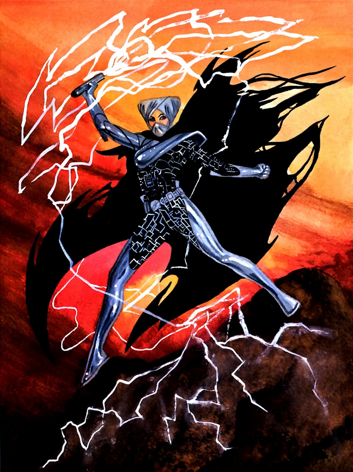 Собственно Люмия. Силовой хлыст, ага.