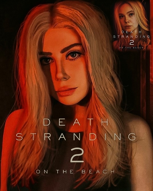 Cosplay for the Death Stranding 2 game poster Death Stranding 2, , , 