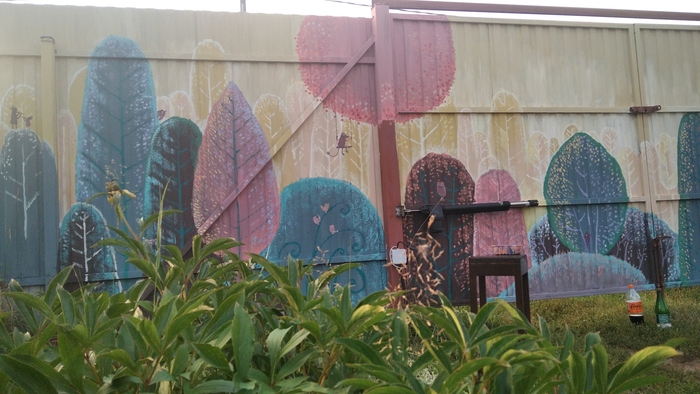 Забор ( акриловая, фасадная, атмосферостойкая краска, забор) Роспись стен, Забор, Надпись на заборе, Дача, Длиннопост