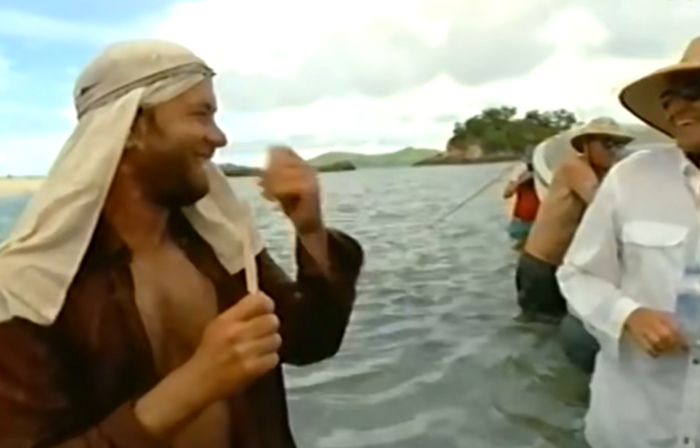 Как снимали фильм Изгой: кадры со съемок и несколько интересных фактов о фильме Изгой, Том Хэнкс, Обзор фильмов, Фильмы, Яндекс Дзен, Длиннопост, Фото со съемок