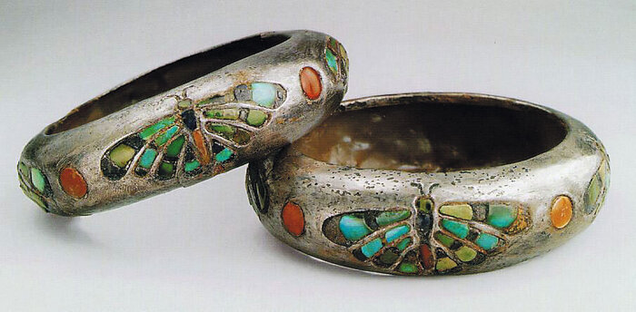 Серебрянные браслеты из гробницы Хетепхерес