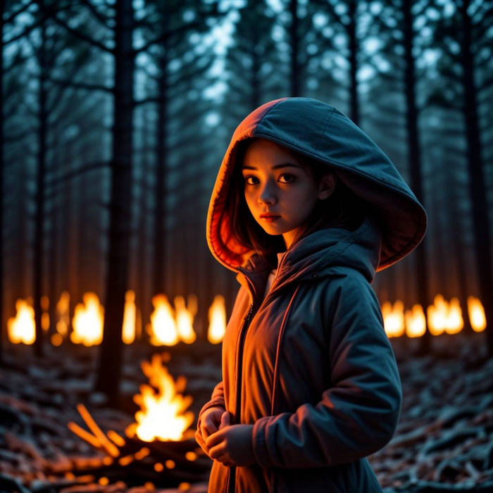 Нет, дядя Пожарный, это не по моей вине лес горит, честно