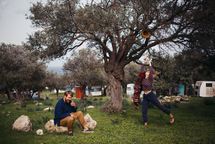 Опять летающая панамка.