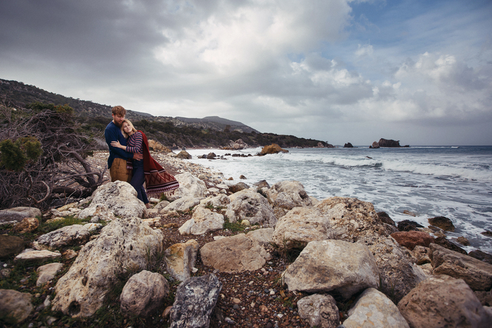 Начинается небольшой шторм.