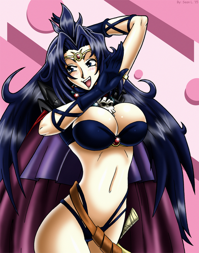 На нас напала баба в бесстыдном наряде