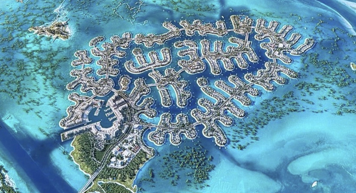 Ramhan Island план застройки островов