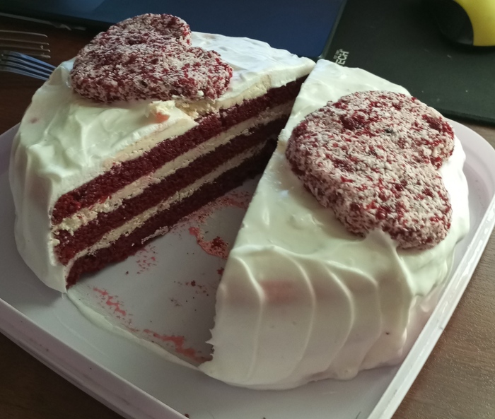 Жизнь на ТДС в тайге. День святого Валентина Метеостанция, 14 февраля - День святого Валентина, Любовь, Торт, Длиннопост