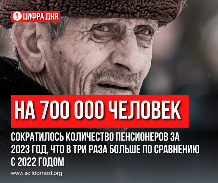 В России за год стало на 700 тысяч пенсионеров меньше Трудовые отношения, Пенсия, Пенсионеры, Профсоюз, Работа, Несправедливость
