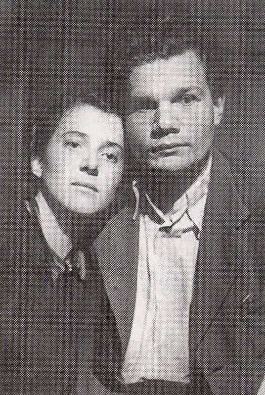 Михаил Пуговкин и его первая жена Надежда Владимировна Надеждина