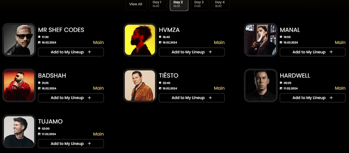 Untold Dubai 2024 - Главная сцена второй день