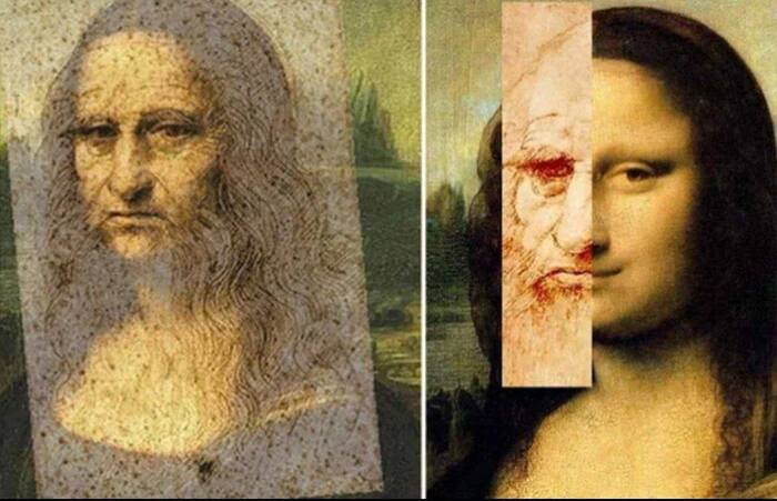 А вы знали, что Мона Лиза – это автопортрет Леонардо? Художник, Леонардо да Винчи, Мона Лиза, Неожиданно, Автопортрет, Загадка, Telegram (ссылка)