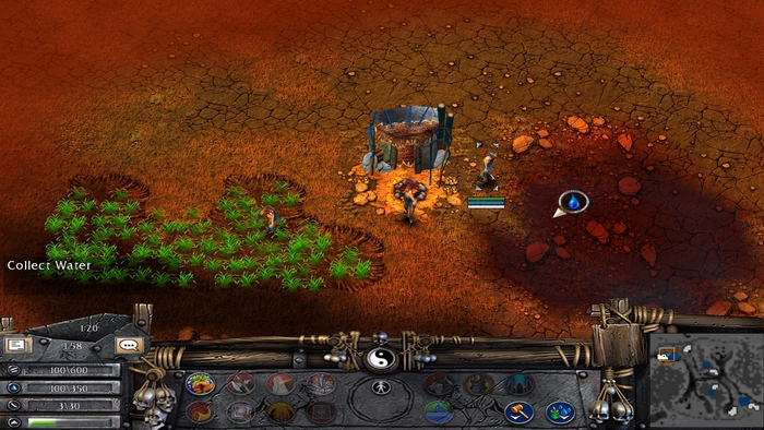 На старте любой партии стоит возводить начальную постройку рядом с ресурсами