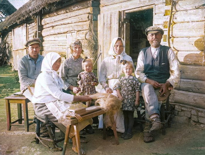 Как жили в Ленинградской области 100 лет тому назад? Исторические кадры из жизни крестьян в цвете. Часть II Старое фото, Фотография, СССР, 1920-е, История России, Колоризация, 20 век, Ленинградская область, Крестьяне, Деревня, Историческое фото, Длиннопост