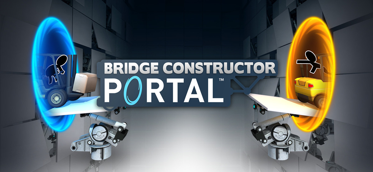 Портал конструкторов. Bridge Constructor Portal. Portal Bridge. Бридж конструктор Portal. Bridge.Constructor.Portal-GOG.