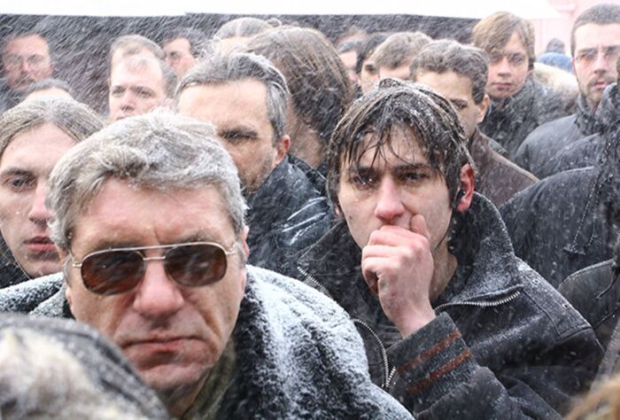 На похоронах Игоря Летова