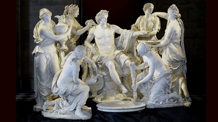 Апполон и нимфы, Франсуа Жирардон.