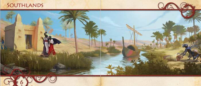 Относительная безмятежность Южных Земель