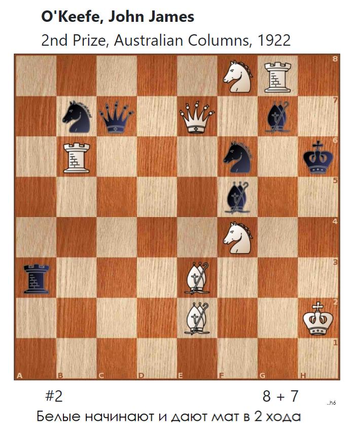 Двухходовочка #175 (..h6) Шахматы, Шахматные задачи, Задача, Головоломка