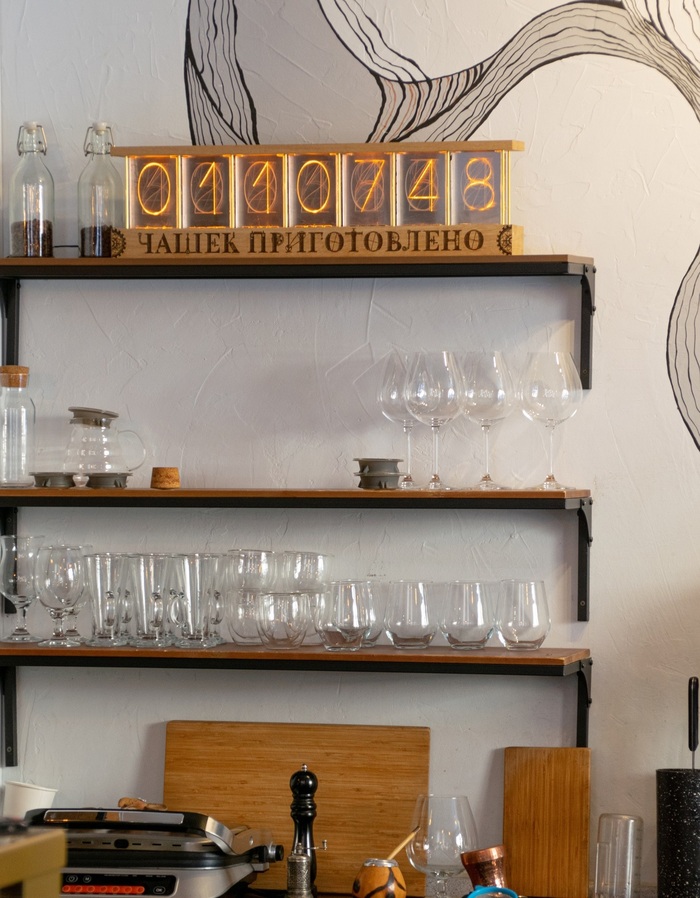 Счётчик чашек кофе в естественной среде обитания