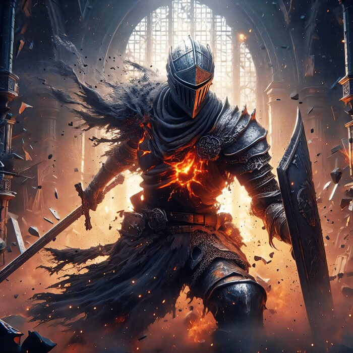Арт dark souls | Пикабу