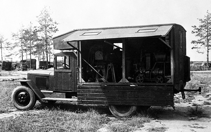 Ремонтная мастерская тип Б на шасси ЗиС-5