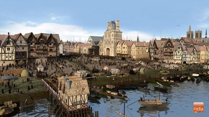 Средневековый Париж