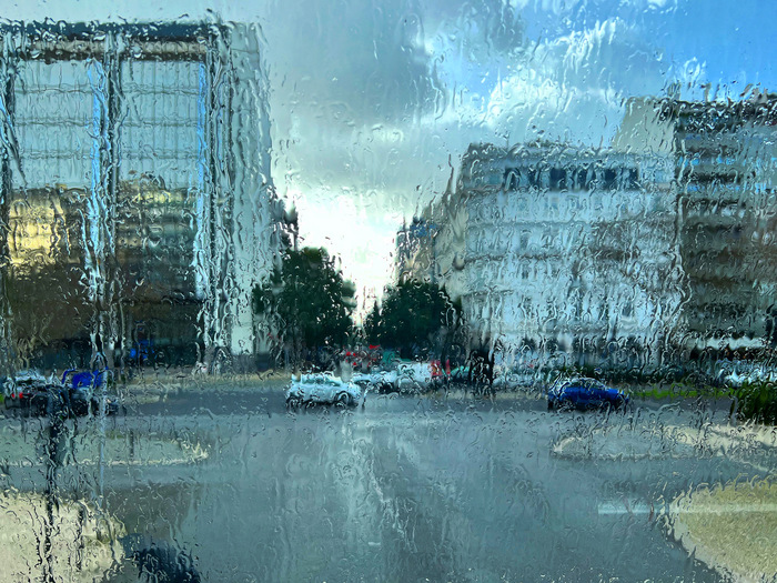 Lisbon. Rain