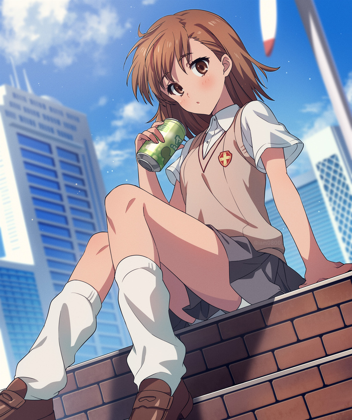  , Anime Art, To aru Kagaku no Railgun, To Aru Majutsu no Index, Misaka Mikoto