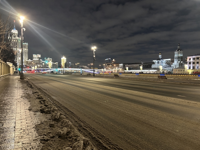 Москва зимой