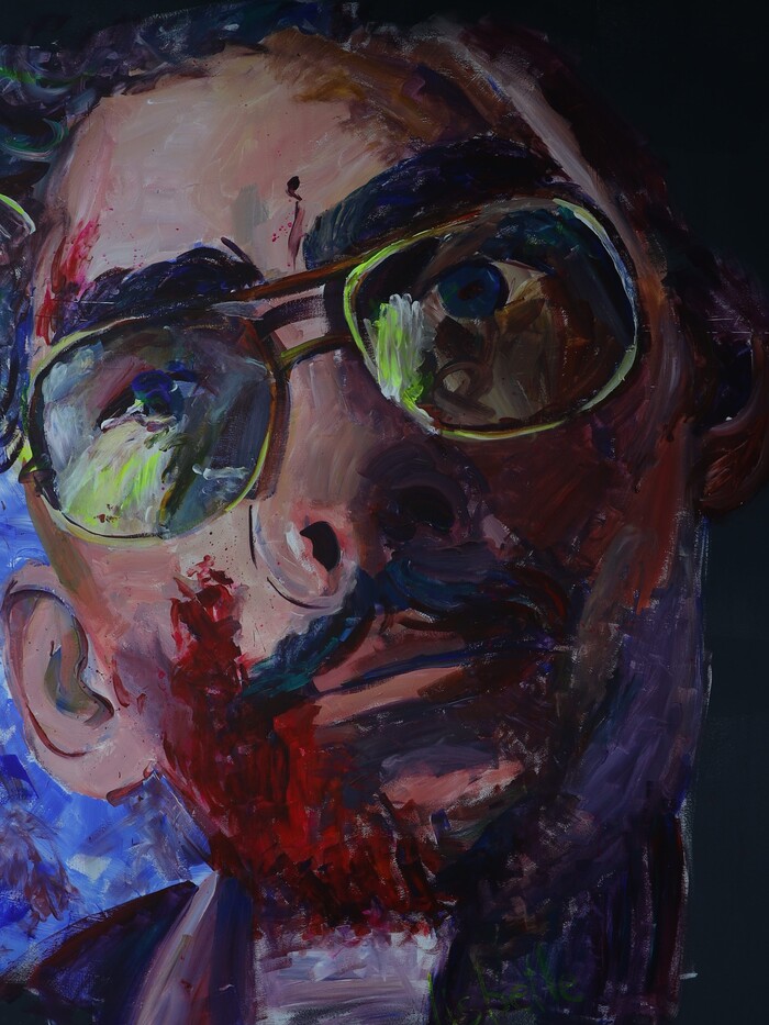 Стена Живопись, Акрил, Ультрафиолет, Роспись стен, Длиннопост