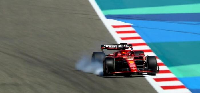 Ошибка на торможении Шарля Леклера