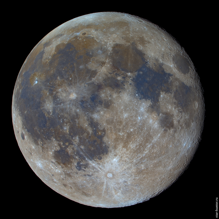 Цветная Луна, 25 февраля 2024 года, 23:09 Луна, Астрофото, Астрономия, Космос, Starhunter, Анапа, Анападвор, Видео, YouTube