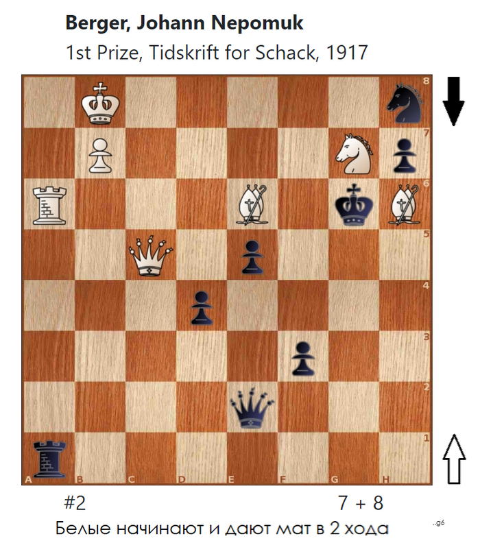 Двухходовочка #176 (..g6) Шахматы, Шахматные задачи, Задача, Головоломка