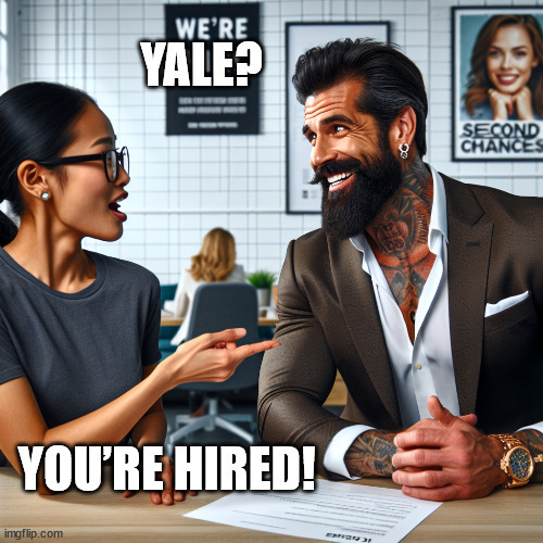 The interviewer is ready to hire this person