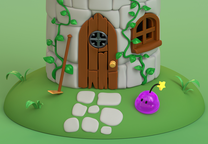 ������������. ��� ��� ������ ������ � Blender. ���������� ����������� ��������� ����� �� YouTube, ��� ��� ������ ����� ���� ����� ���������� �� - Stardew Valley. �������� ������� ������ ���-�� ����������, ��������� Lego. 