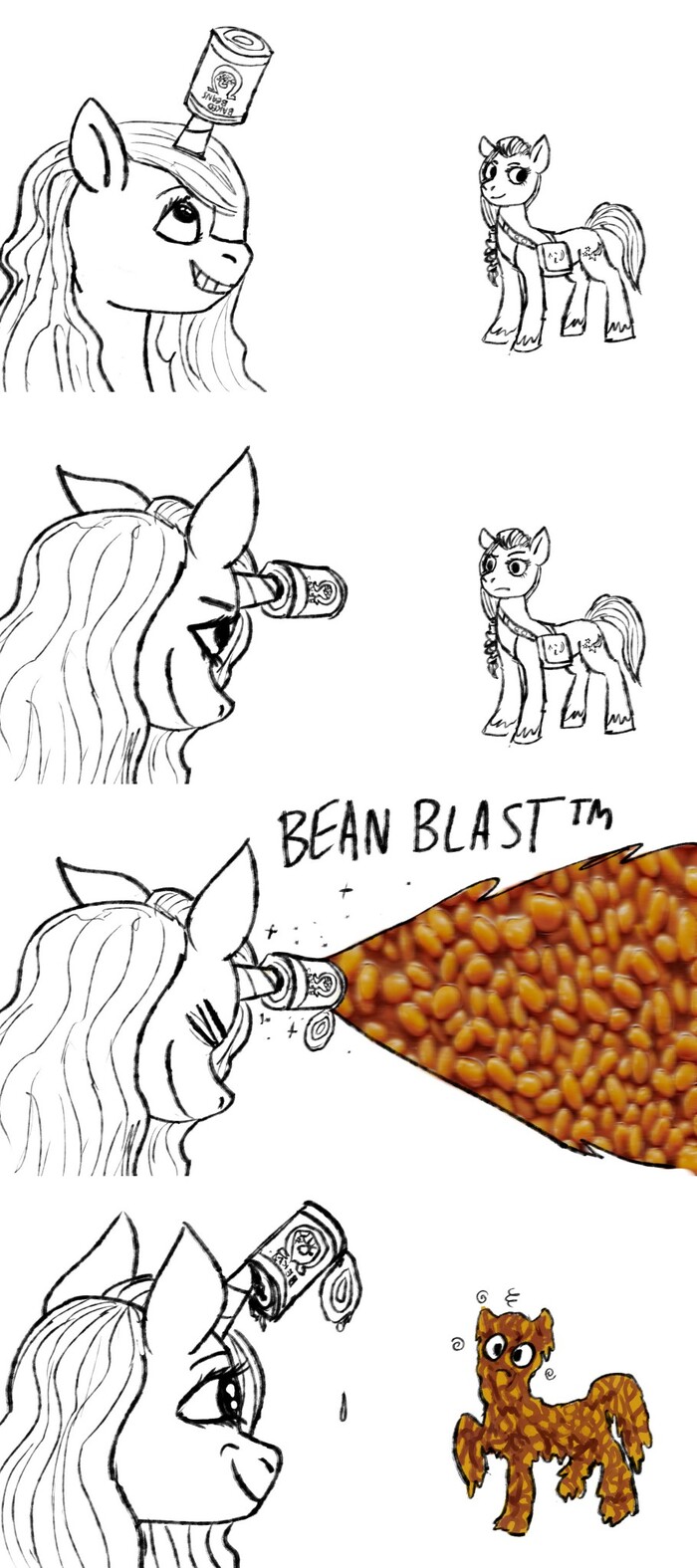 Бобовый залп!