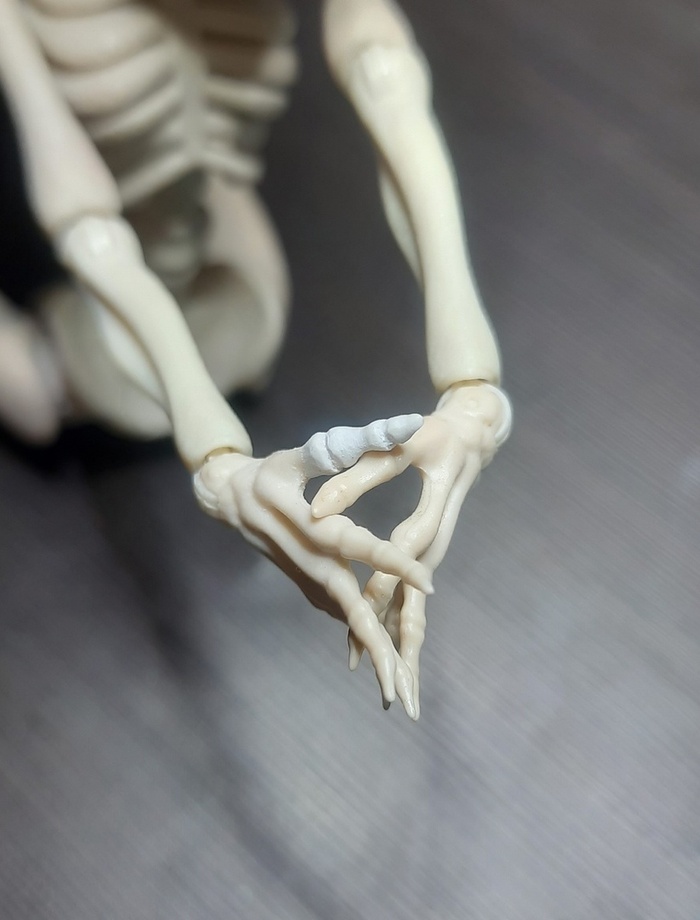 Восстановление пальчика, без покраски