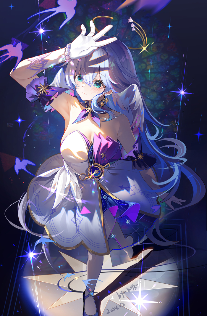  Anime Art, , Robin (Honkai: Star Rail), Honkai: Star Rail, Miaogujun
