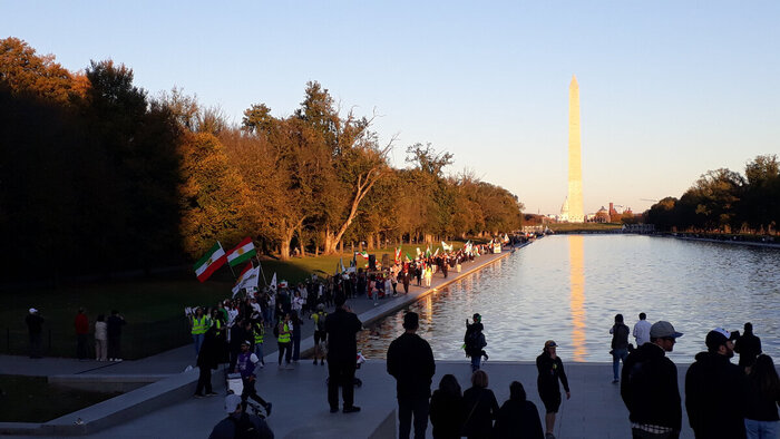 Демонстрация иранцев