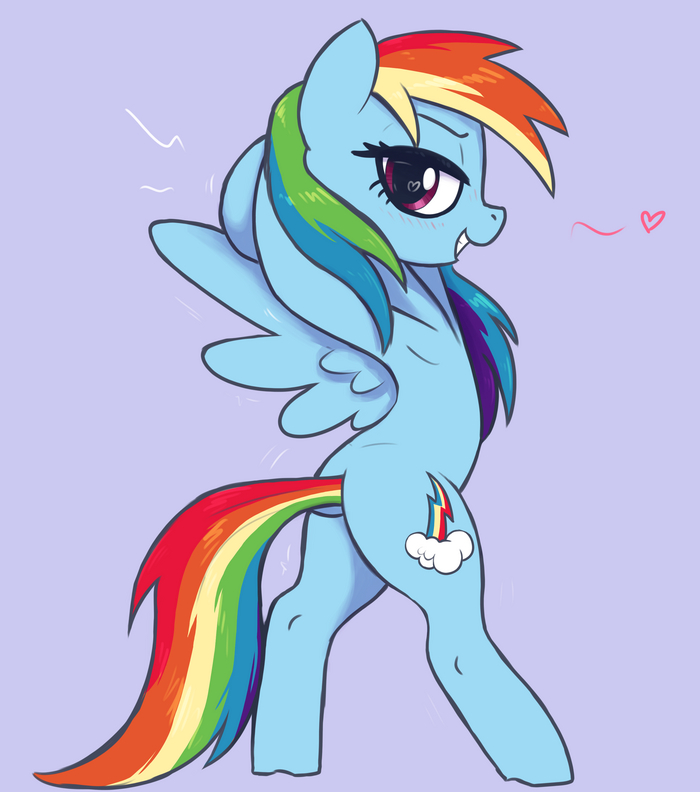     My Little Pony, Ponyart, Rainbow Dash, T72b ()
