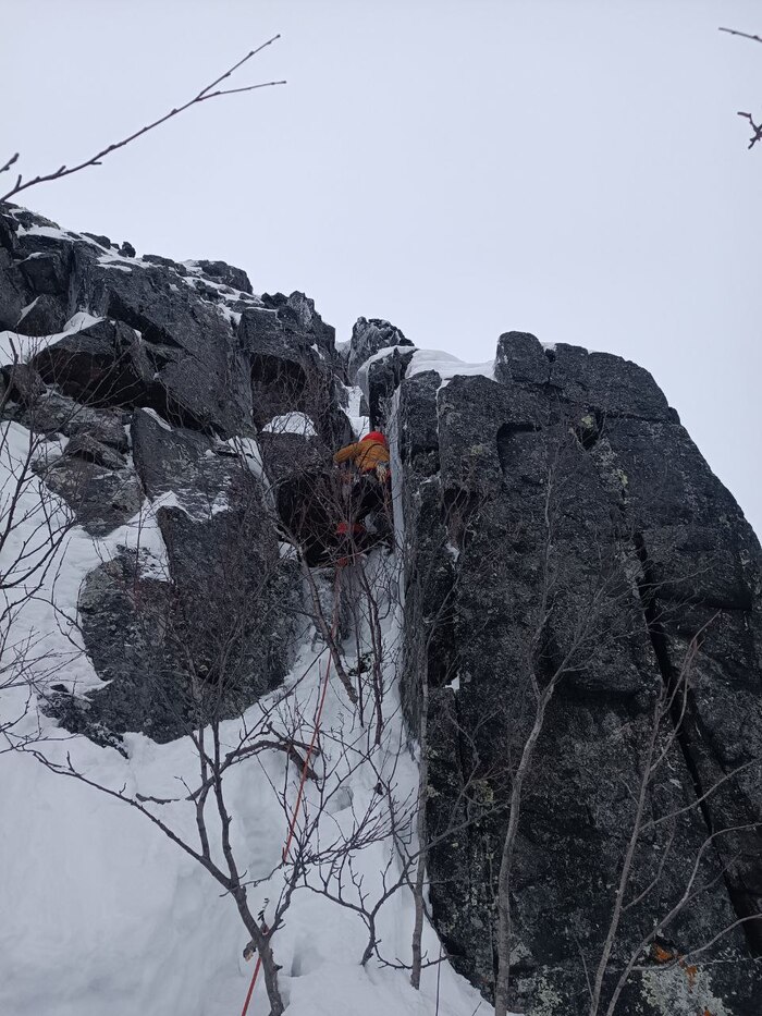 На маршруте к вершине Юкспорр