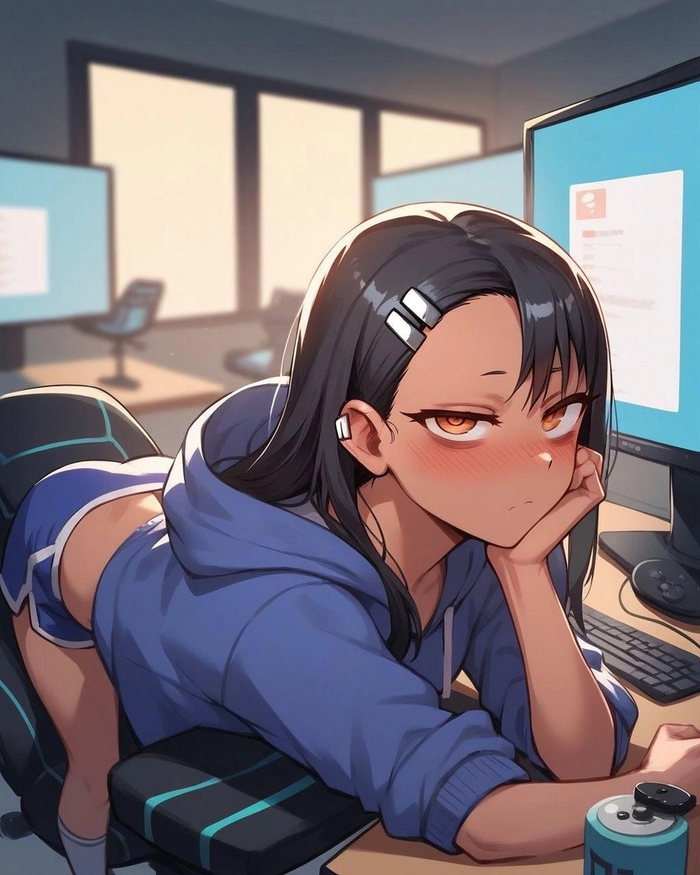   , , Anime Art,  , Animal Ears, Ijiranaide Nagatoro-san, Hayase Nagatoro, 