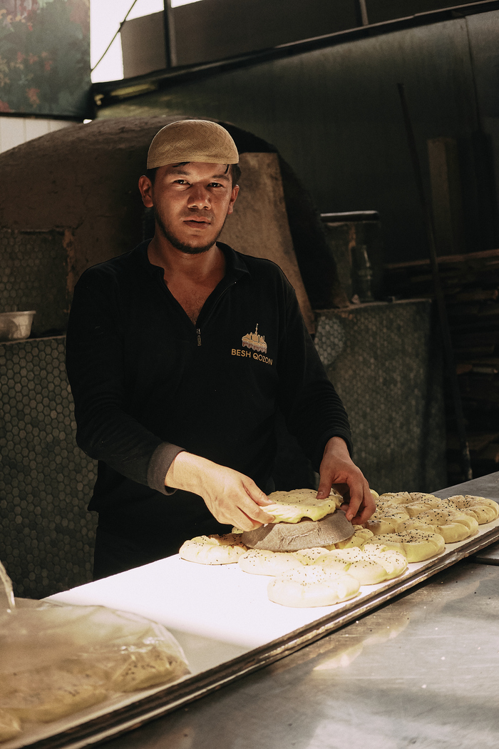 Центр плова, вся кухня на виду