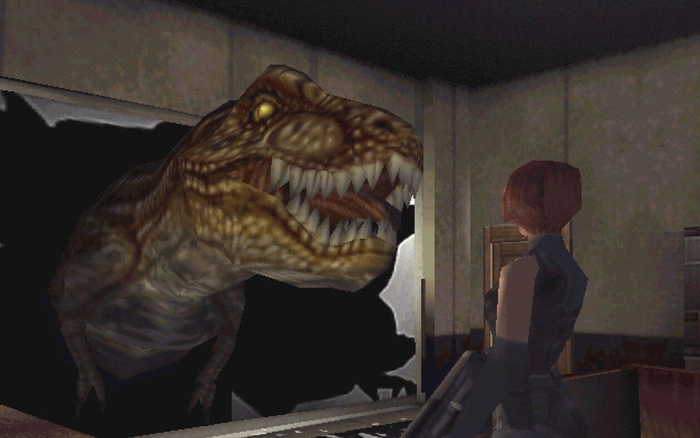 Думаю, эту сцену помнит каждый, кто играл в Dino Crisis