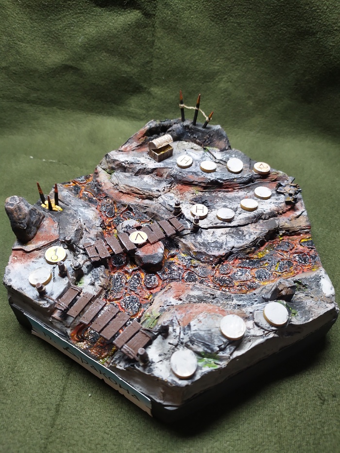 Пещера дракона (средняя сложность)